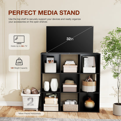 Open Wooden Bookshelf for any Living Area