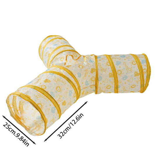 Cat Tunnel Tube Foldable Cat Toys Kitty Training