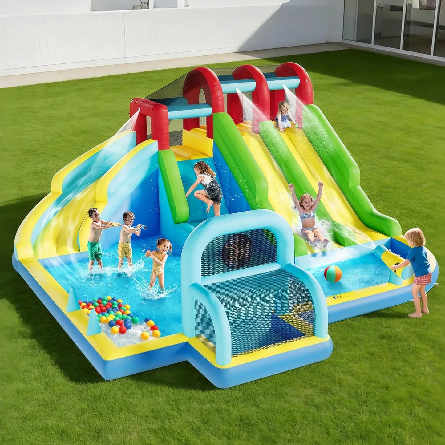 Inflatable Bounce House with Blower