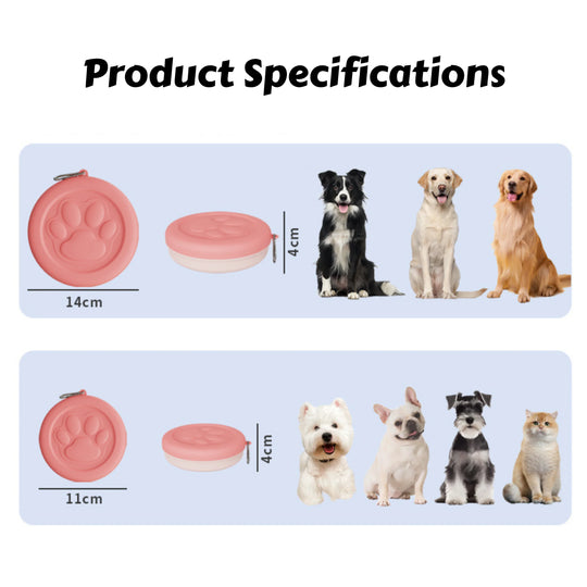 portable outdoor pet bowl 2-in-1 Travel Dog