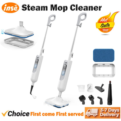 Steam Mop, melts tough grease and grime