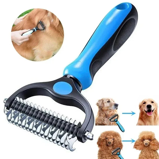 self cleaning deshedding brush for pets