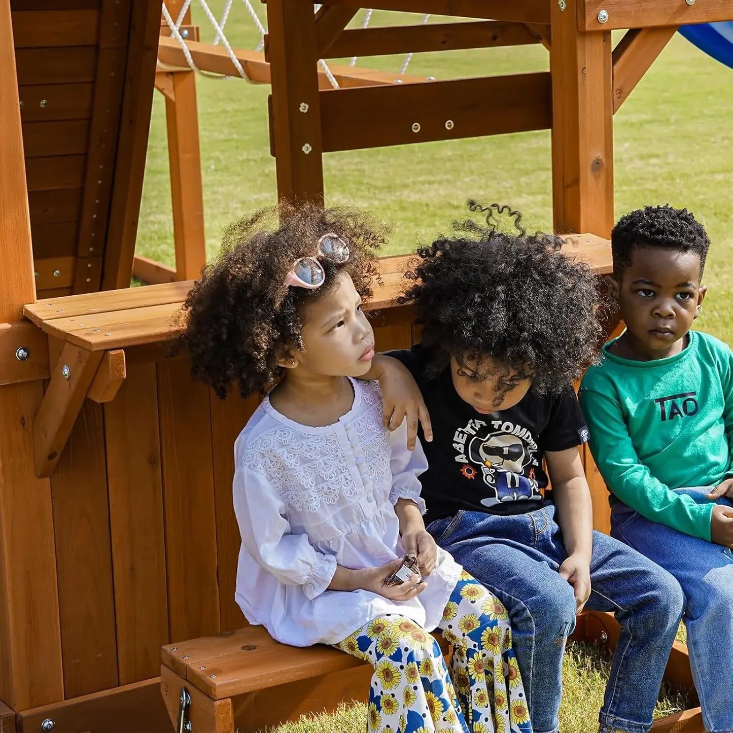 Backyard Swing Set