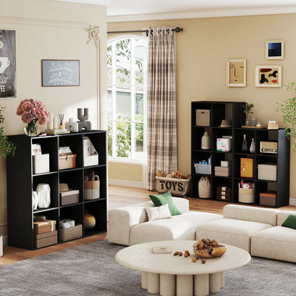 Open Wooden Bookshelf for any Living Area