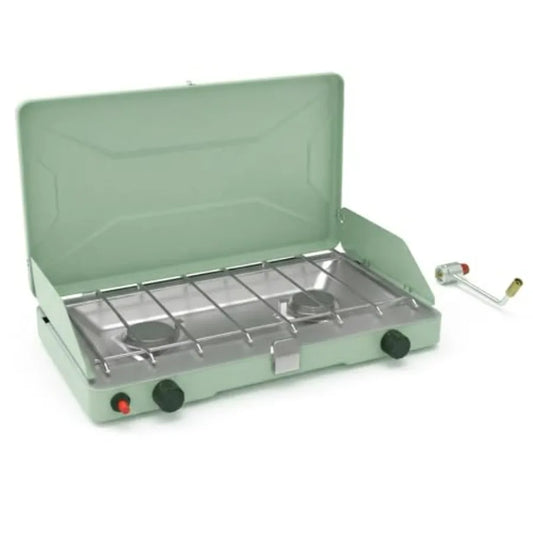 Portable Backyard or Camping Stove with 2-burner