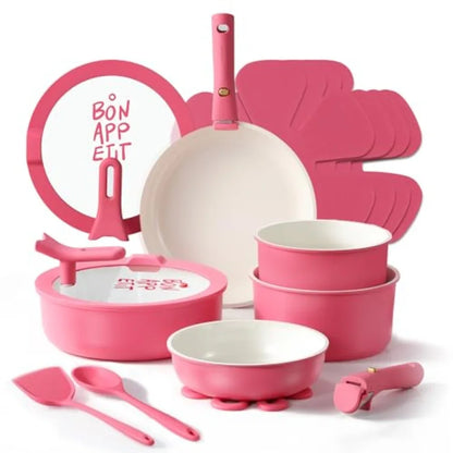 Titanium Cookware with Non-Stick Cooking