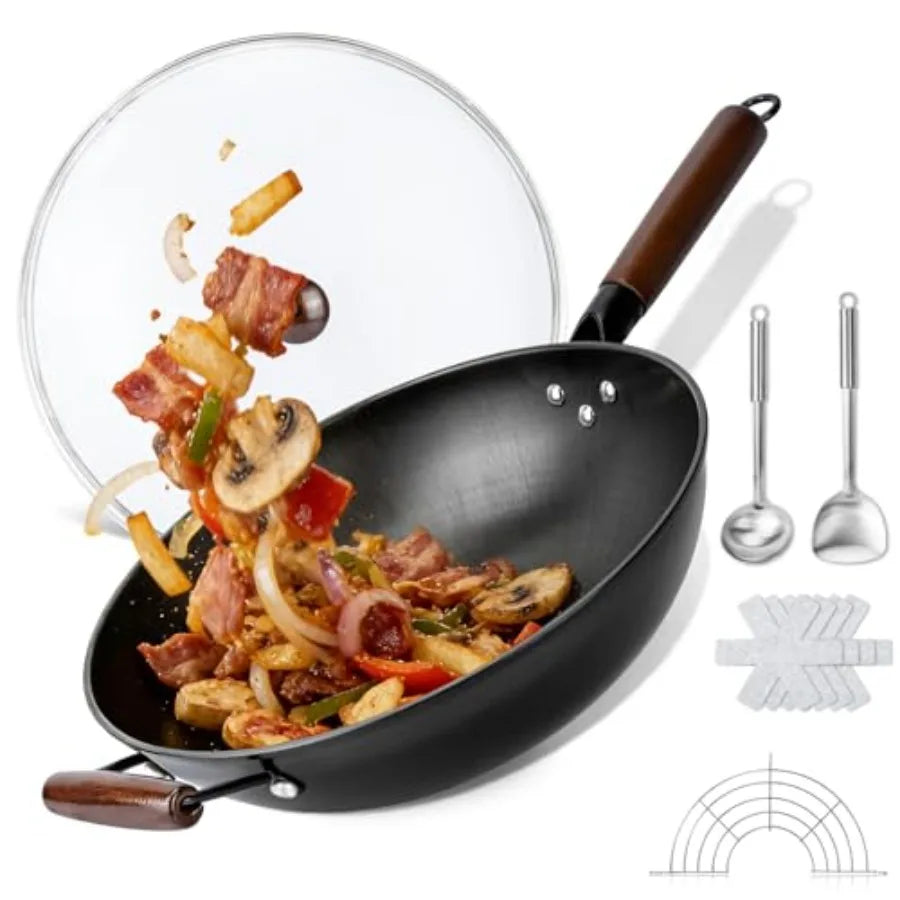 Non Stick Cookware Set with Utensils