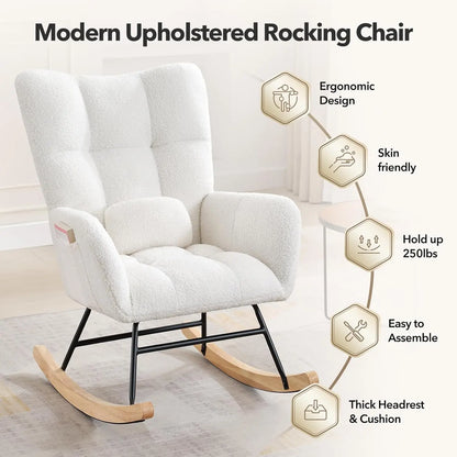 Rocking Chairs with Side Pocket