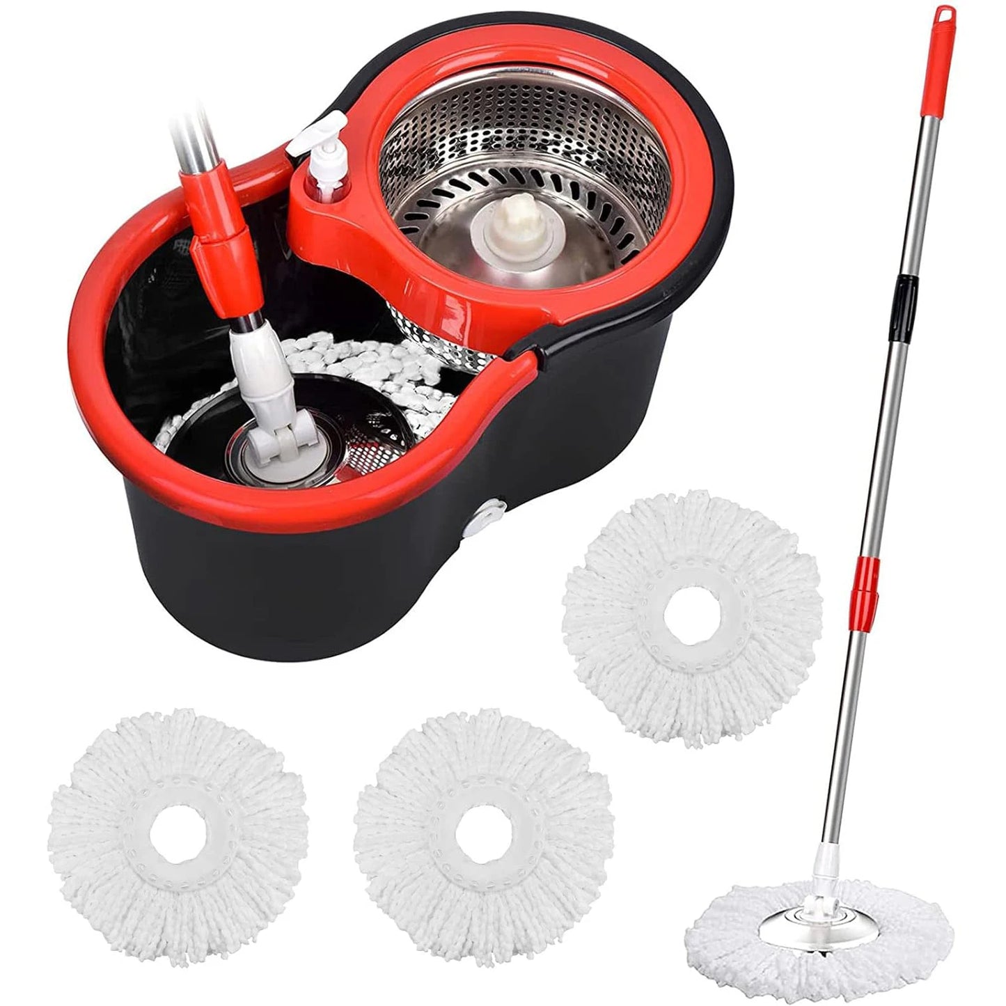 Spin Mop Bucket Set with Wringer