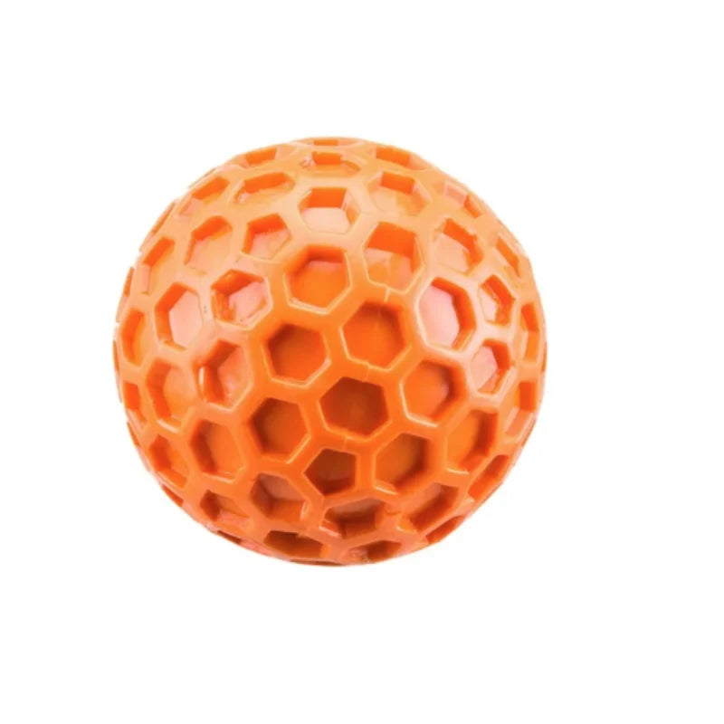 indestructible interactive rubber dog toy