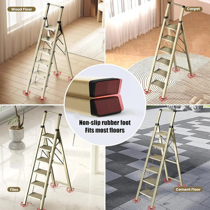 Folding Step Stool with Handgrip