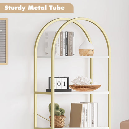 Bookshelf Arched Display Shelves