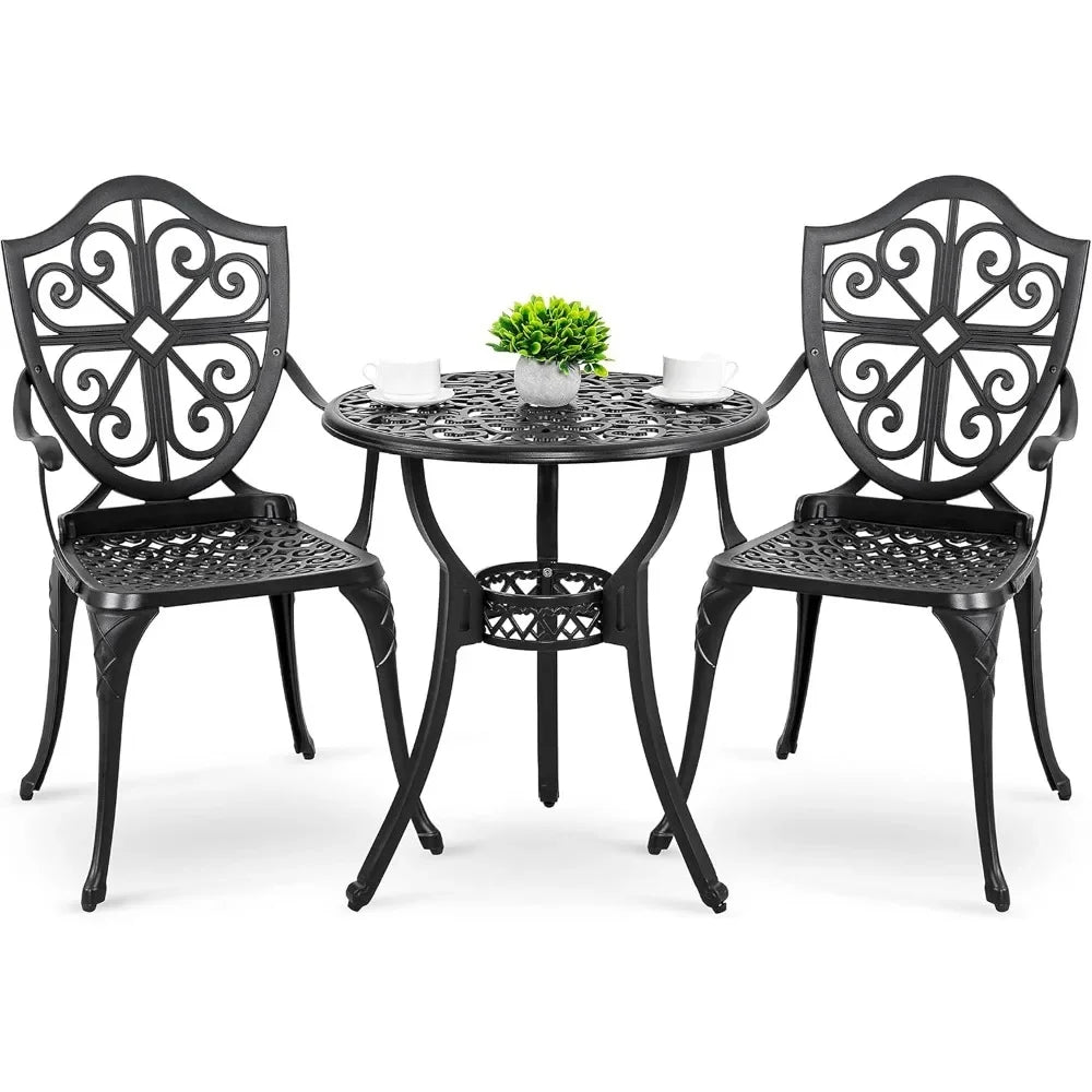 Cast Aluminum Patio Bistro Sets