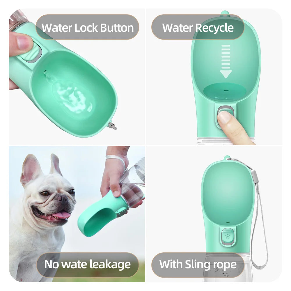 portable dog water bottle outdoor
