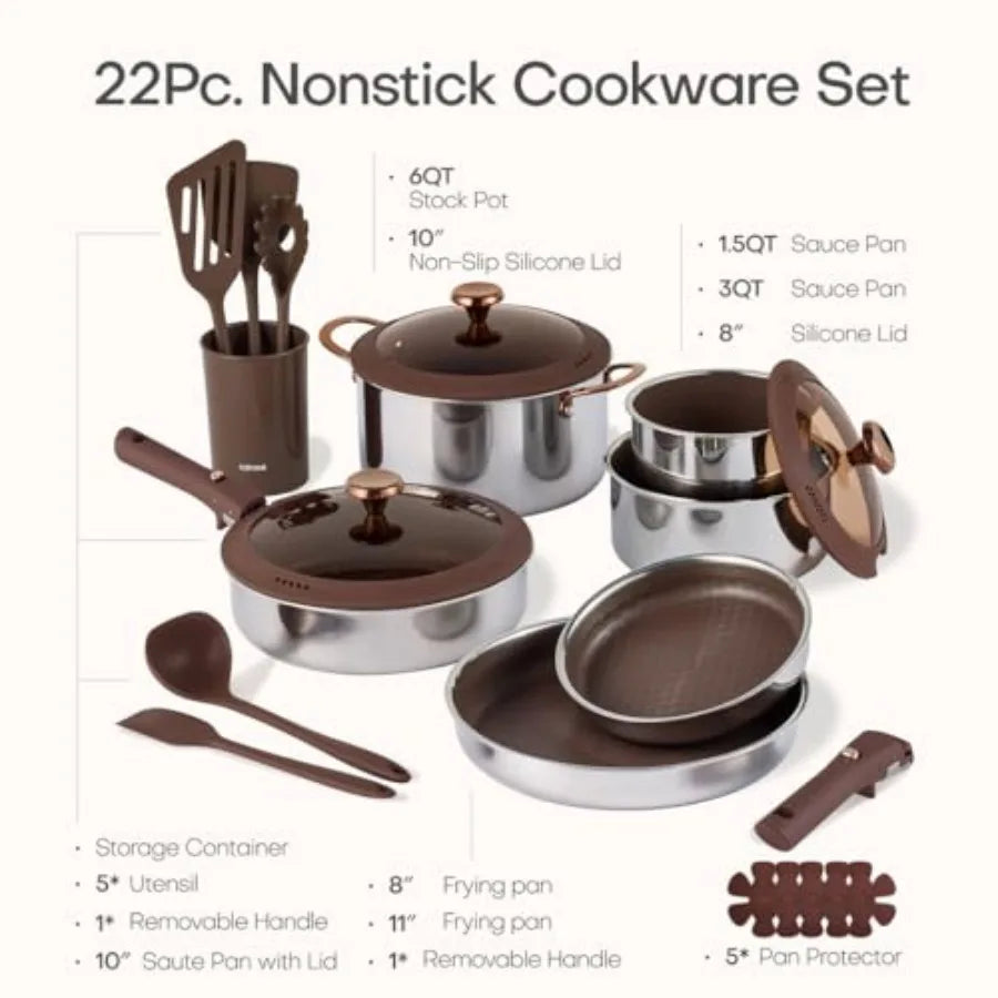 Stainless Steel Cookware Set