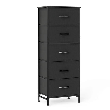 Storage Furniture for Bedroom, 5 Fabric Drawers