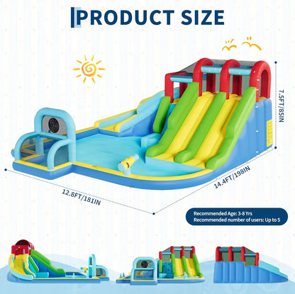 Inflatable Bounce House with Blower