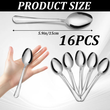 16/36/60pcs spoon set Holiday dinner tableware
