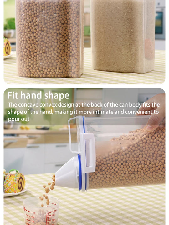 airtight pet food storage container