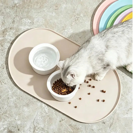 silicone pet feeding mat Non-Slip Waterproof