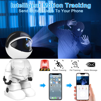 Robot Camera Wi-Fi 3MP Indoor Home Security