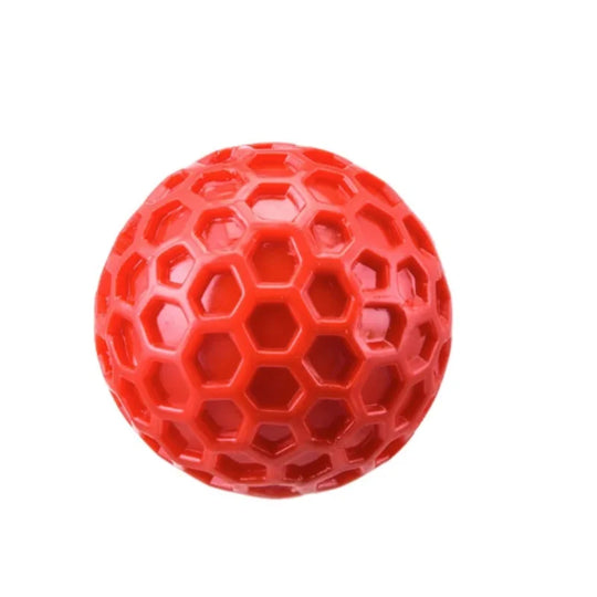 indestructible interactive rubber dog toy