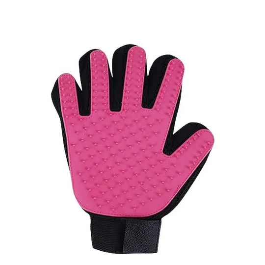pet grooming glove deshedding tool