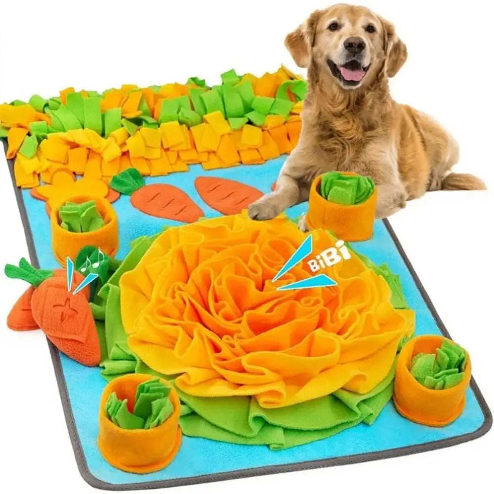 dog snuffle mat for mental stimulation