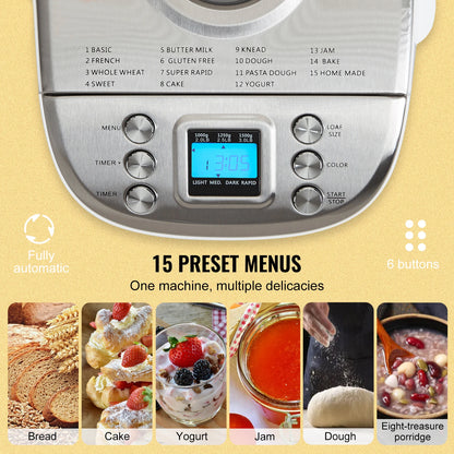 Bread Maker with Gluten Free Setting