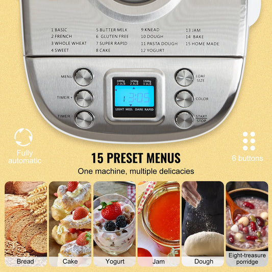 Bread Maker with Gluten Free Setting