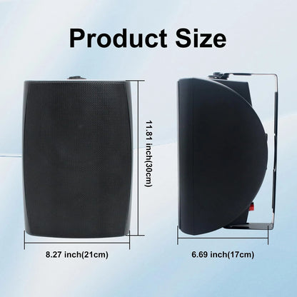 Outdoor Speakers, Bluetooth, Waterproof, Multifunctional Amplifier