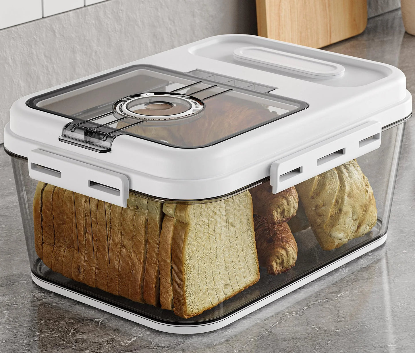 Bread Box for Kitchen Countertop