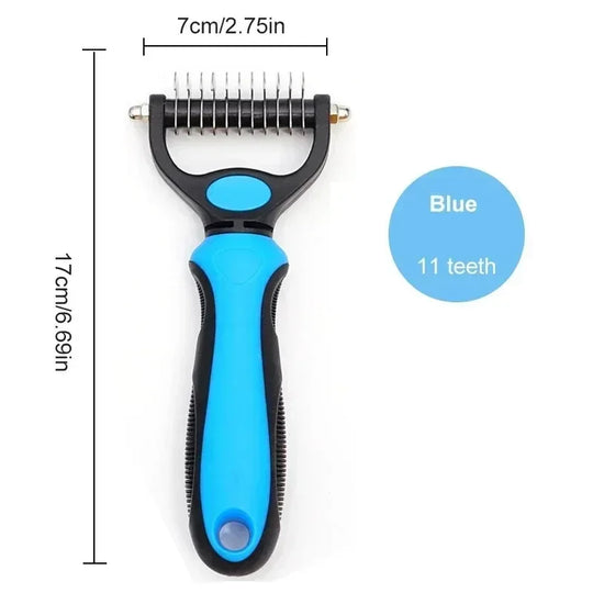 self cleaning deshedding brush for pets