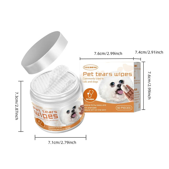 pet eye wipes for dogs and cats