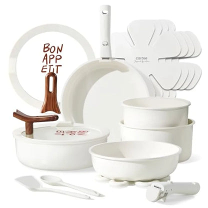 Titanium Cookware with Non-Stick Cooking