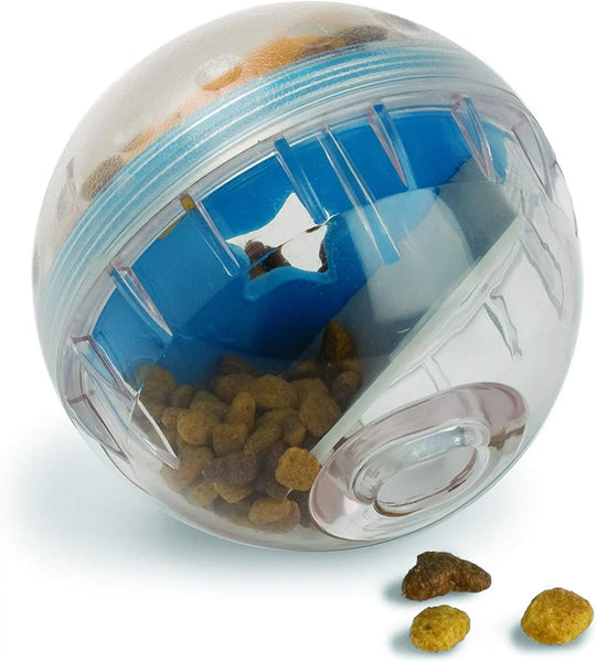 interactive dog treat dispenser toy