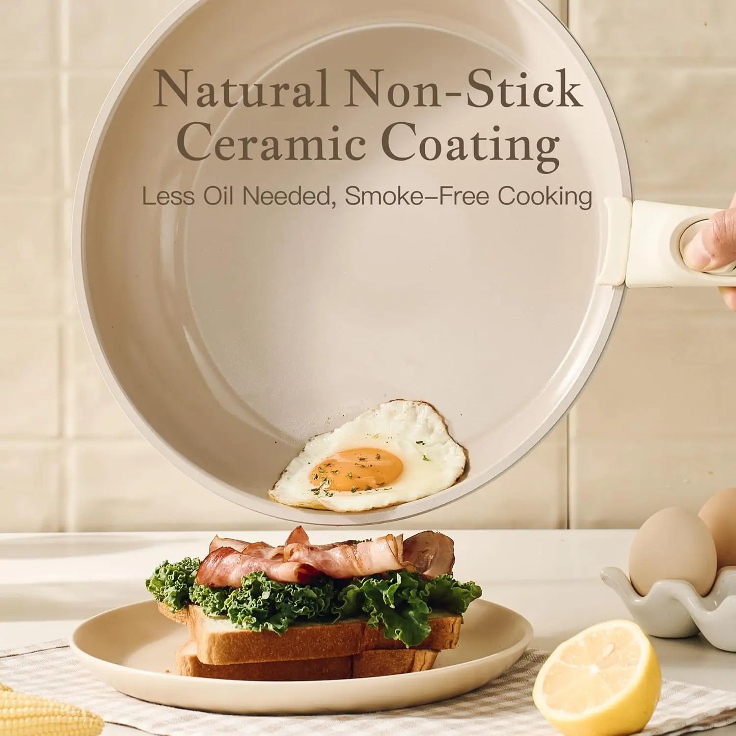 Ceramic Cookware Set for RV Camping