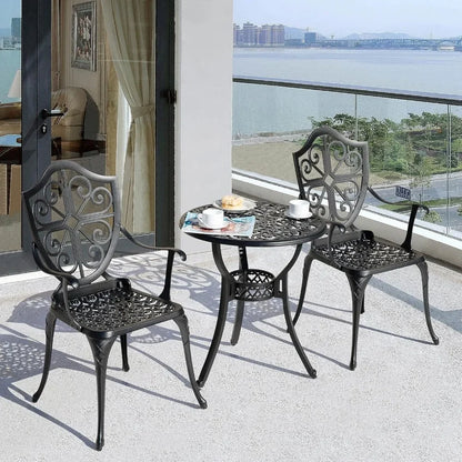 Cast Aluminum Patio Bistro Sets