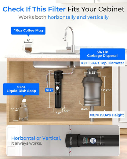 Under Sink Water Filter System, 2 Years