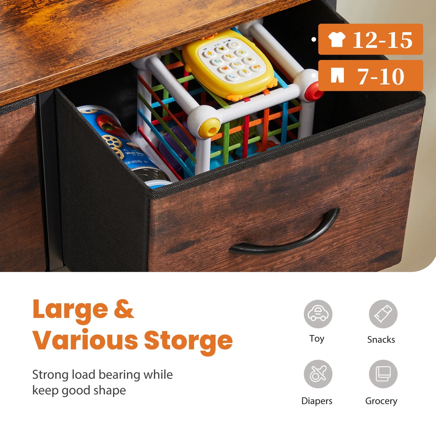 Organizer with 9 Storage Drawer