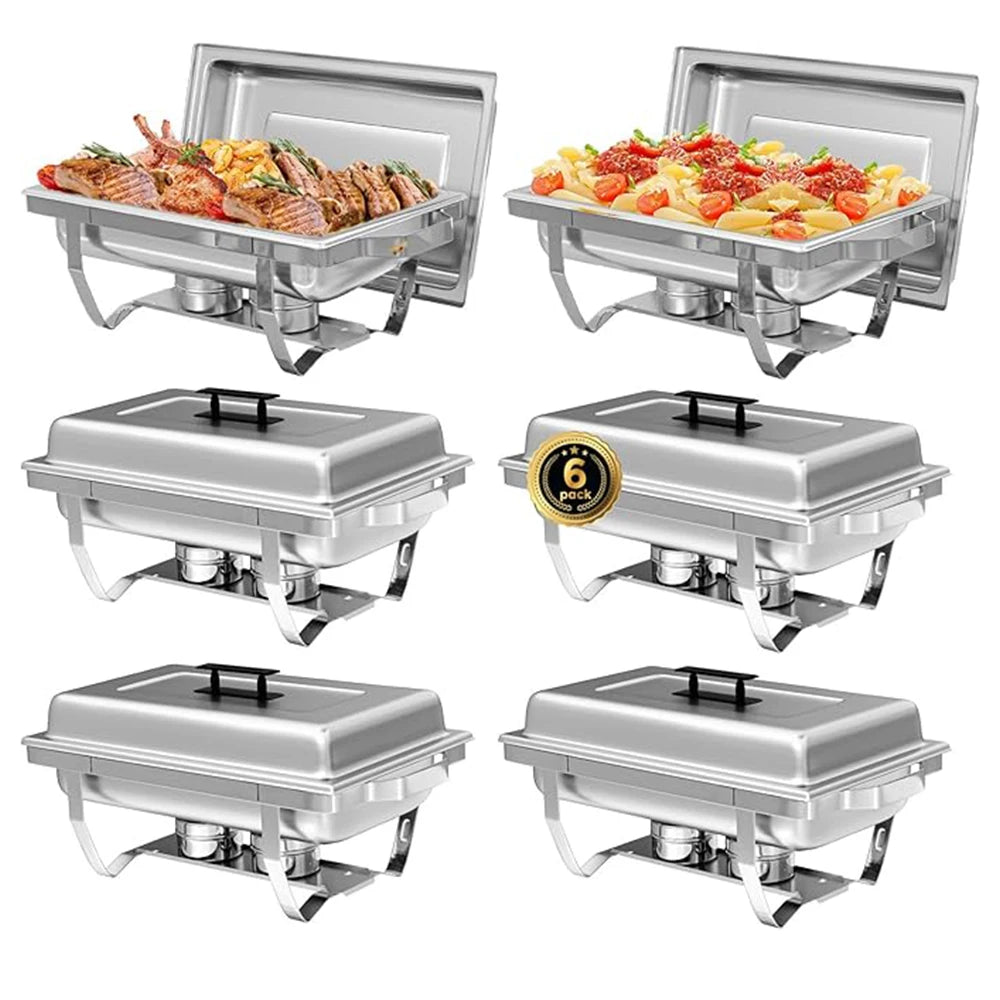 8 QT Electric Buffet Food Warmer Pans for Party