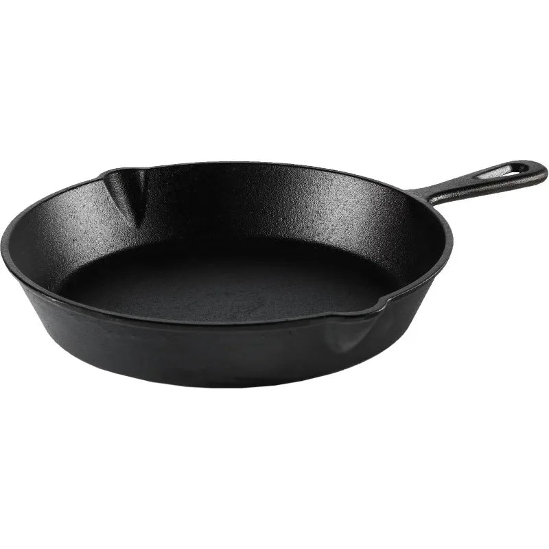 Cast Iron Skillet Pre-Seasoned with Handle