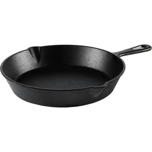 Cast Iron Skillet Pre-Seasoned with Handle