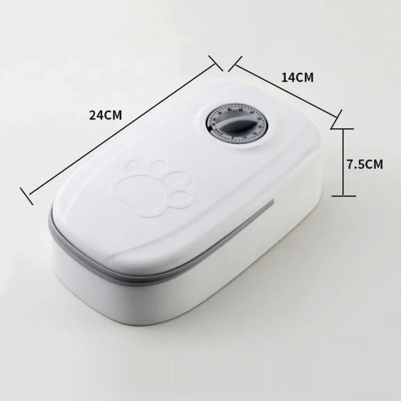 automatic dog cat feeder water bowl