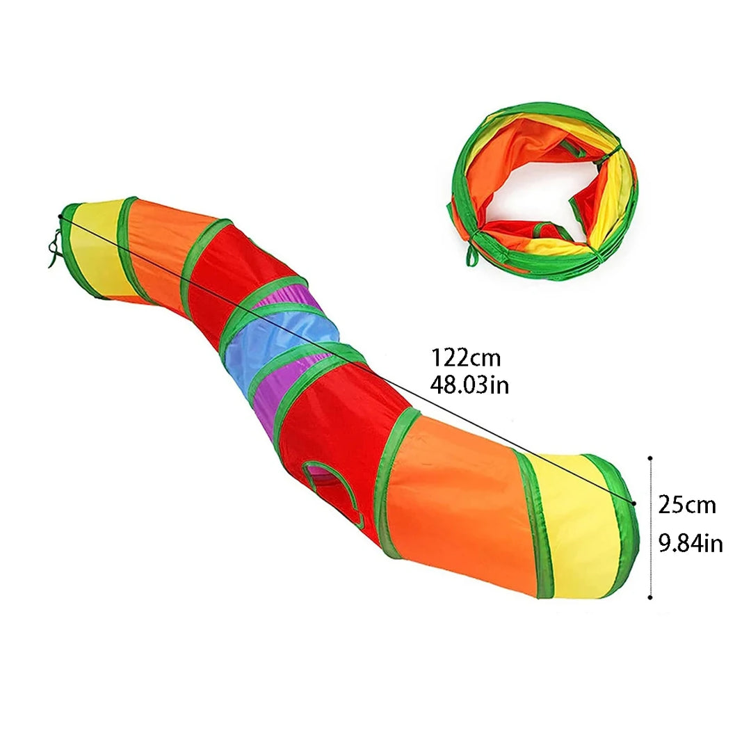 Cat Tunnel Tube Foldable Cat Toys Kitty Training