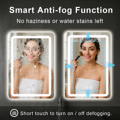LED Bathroom Vanity Mirror with Backlit Lights