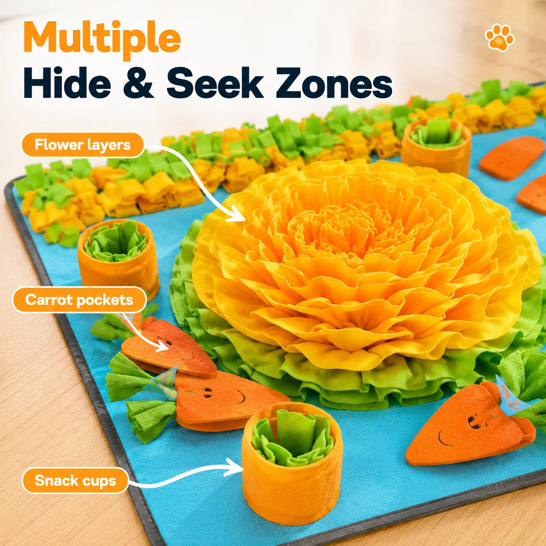 dog snuffle mat for mental stimulation