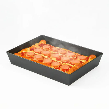 Steel Detroit Pizza Pan 14x10