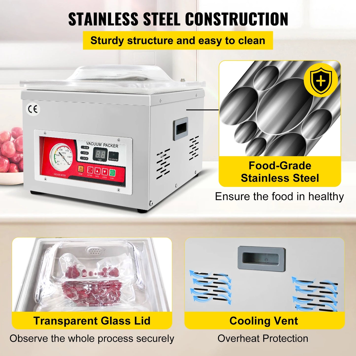 Vacuum Sealer, Food Saver, Meat Packaging