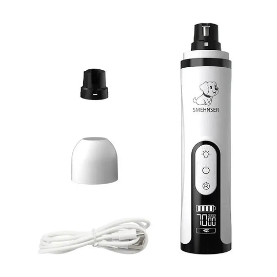 electric pet nail grinder With LED Light